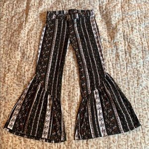 Girls flare pants